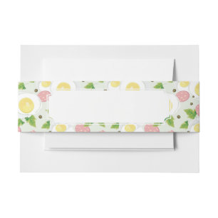 Bandeau De Faire-part Motif d'oeufs et de saucisse