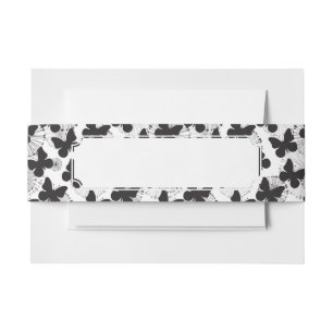 Bandeau De Faire-part motif d'un papillon