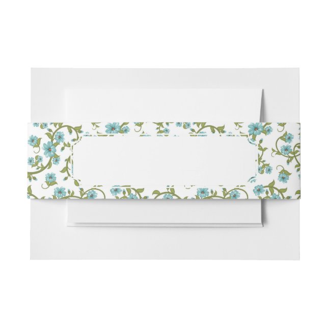 Bandeau De Faire-part Motif floral 11 (Devant Example)