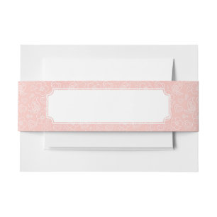 Bandeau De Faire-part Motif floral décoratif