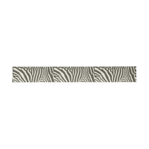 Bandeau De Faire-part Motif Poster de animal Zebra Stripe