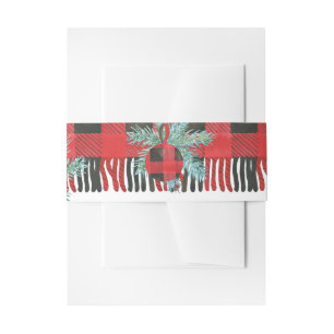 Bandeau De Faire-part Noël de Buffalo Plaid