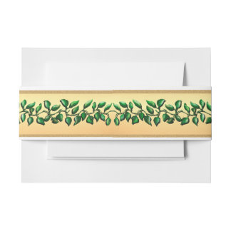 Bandeau De Faire-part Notre mariage Bliss Belly Band