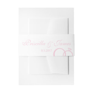Bandeau De Faire-part Nous faisons Mariage