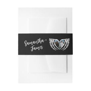 Bandeau De Faire-part Nuit d'Halloween de la Mariage vivante
