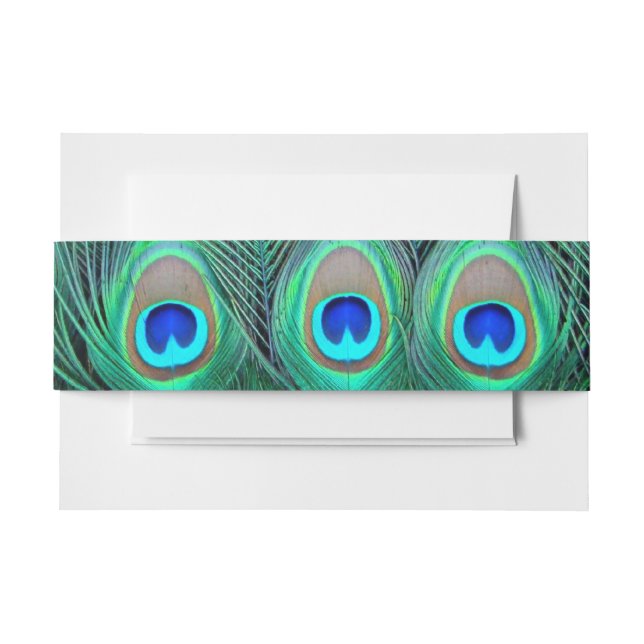 Bandeau De Faire-part Pacock (Devant Example)