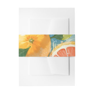Bandeau De Faire-part Pâte de pamplemousse