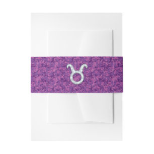 Bandeau De Faire-part Pearle comme Taurus Zodiac Connexion Camo numériqu