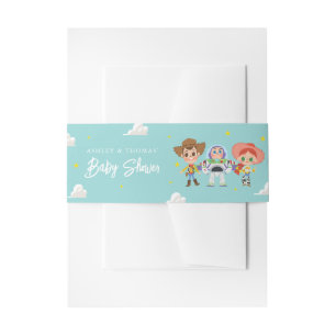 Bandeau De Faire-part Personnages de Toy Story pour Baby Shower