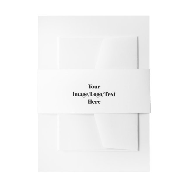 Bandeau De Faire-part Personnaliser ou Customiser (Devant example)