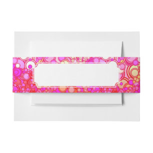 Bandeau De Faire-part Rétros cercles