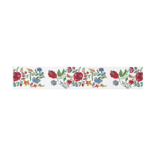 Bandeau De Faire-part Rhapsodie hongroise #2 Broderie folklorique