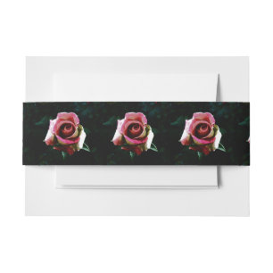 Bandeau De Faire-part rose