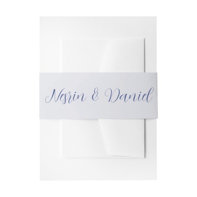 Bandeau De Faire-part Royal Turkish Wedding Invitation Belly Band (Devant example)