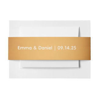 Bandeau De Faire-part Rustique Mason Jar Berry Mariage Belly Band