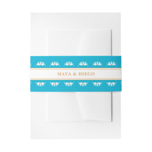 Bandeau De Faire-part Sud-Ouest Père Noël Fe Belly Band Pour Invitations