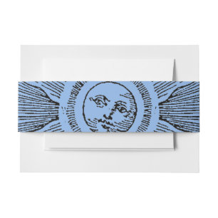 Bandeau De Faire-part Sun Stars Antique Nuit Ciel Médiéval Zodiac