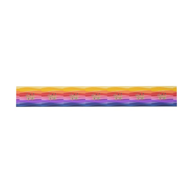 Bandeau De Faire-part TOP Gymnastique Star (Plat)