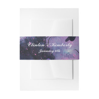 Bandeau De Faire-part Transformer Mariage et Invitation de fête Bande de
