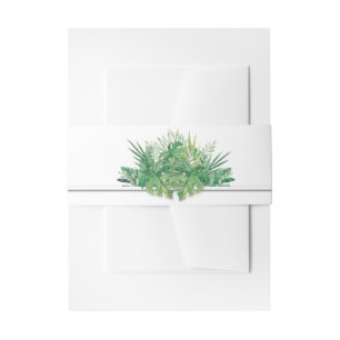 Bandeau De Faire-part Tropical