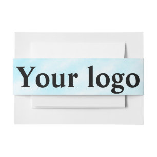 Bandeau De Faire-part Un logo personnalisé simple et élégant ici compagn