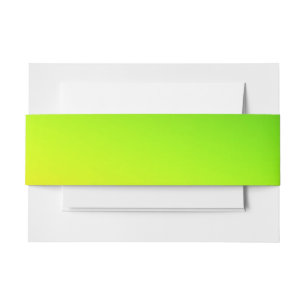 Bandeau De Faire-part Vert jaune orange simple minimal.custom.ajouter vo