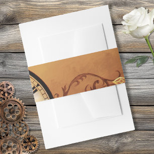 Bandeau De Faire-part Victorian Steampunk Elegance Mariage