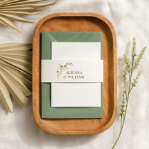 Vintage Floral Rustique Mariage