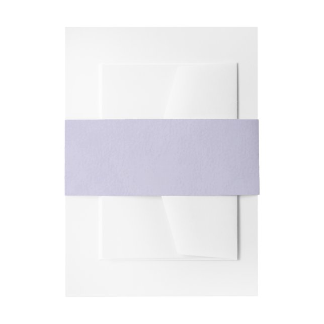Bandeau De Faire-part Violet Pastel (Devant example)