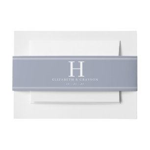 Bandeau De Faire-part Watercolor Floral Garden Party Crest Invitation