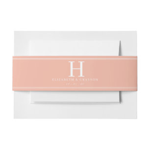 Bandeau De Faire-part Watercolor Floral Garden Party Crest Invitation