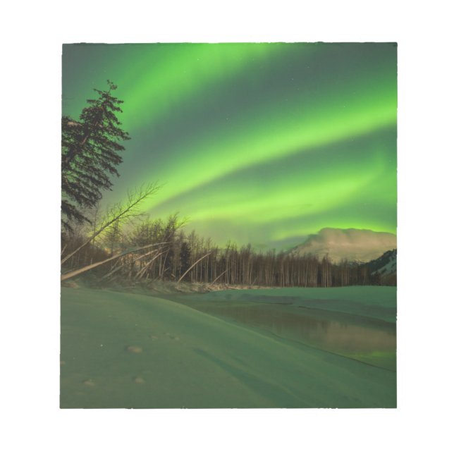 Banded Aurora Notepad (Front)