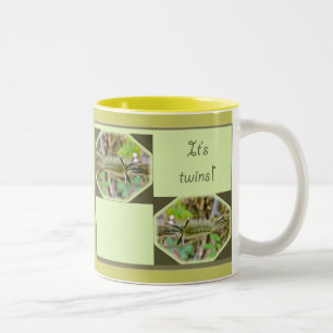 Banded Tussock Moth It's Twins New Baby Mug
