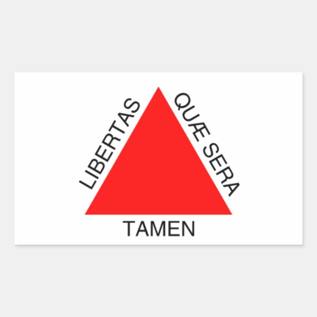 Bandeira de Minas Gerais, Brasil Sticker (Front)