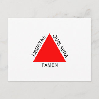 Bandeira de Minas Gerais, Brazil Postcard