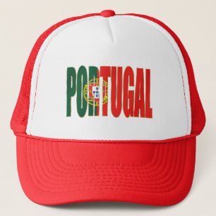 Bandeira Portuguesa - Marca "Portugal" por Fãs Trucker Hat