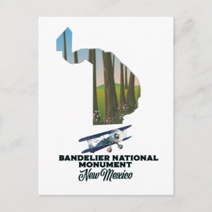 bandelier national monument postcard