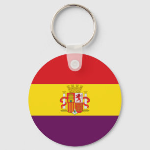 Bandera de la República Española Keychain