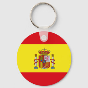 Bandera Española Keychain