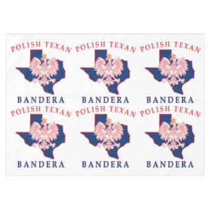 Bandera Polish Texan Tablecloth