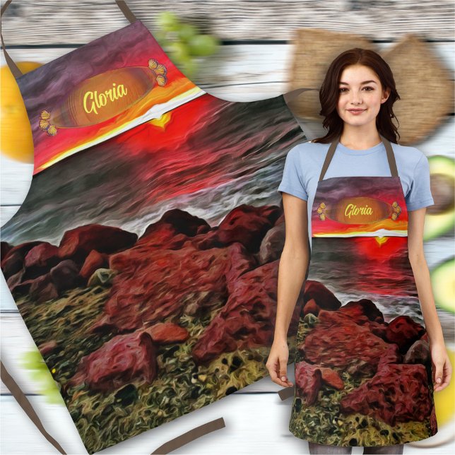 Banderas Rocky Sunset 914 Apron (Creator Uploaded)