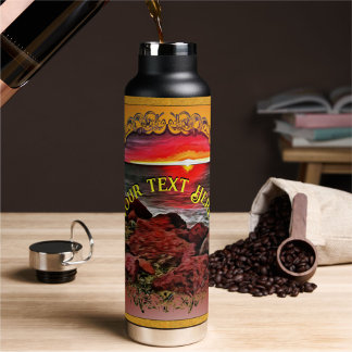 Banderas Rocky Sunset 914 Water Bottle