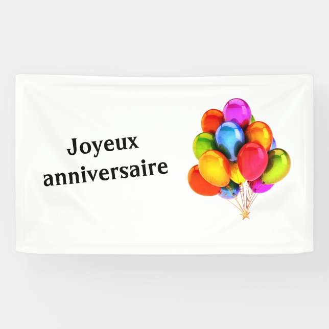 Banderole ball banner (Horizontal)