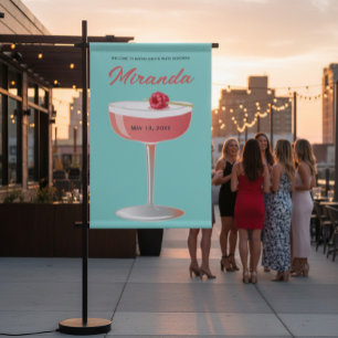 Banderole de Bienvenue pour Cocktail de Fête de Fi