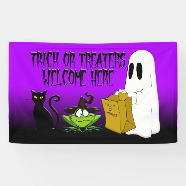 Banderole d'Halloween Pure de l'Halloween (Horizontal)