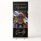 Script noir et or Photo 70e anniversaire