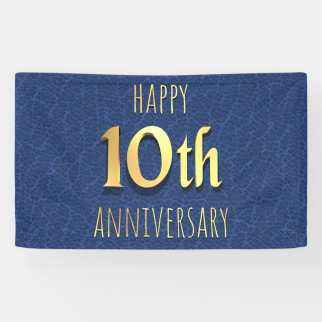 Banderoles 10e anniversaire (Horizontal)