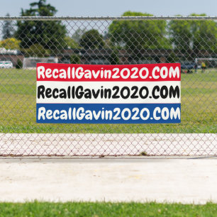 Banderoles 2,5 pi x 6 pi rouge blanc et bleu