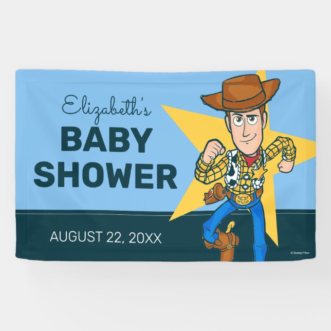 Banderoles 2 Infinity and Beyond Toy Story - Baby shower (Horizontal)