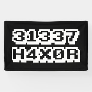 BANDEROLES 31337 H4X0R